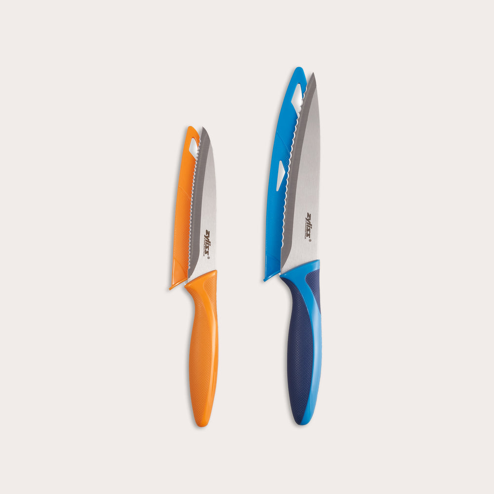 Zyliss 2 Piece Serrated Utility Knife Set