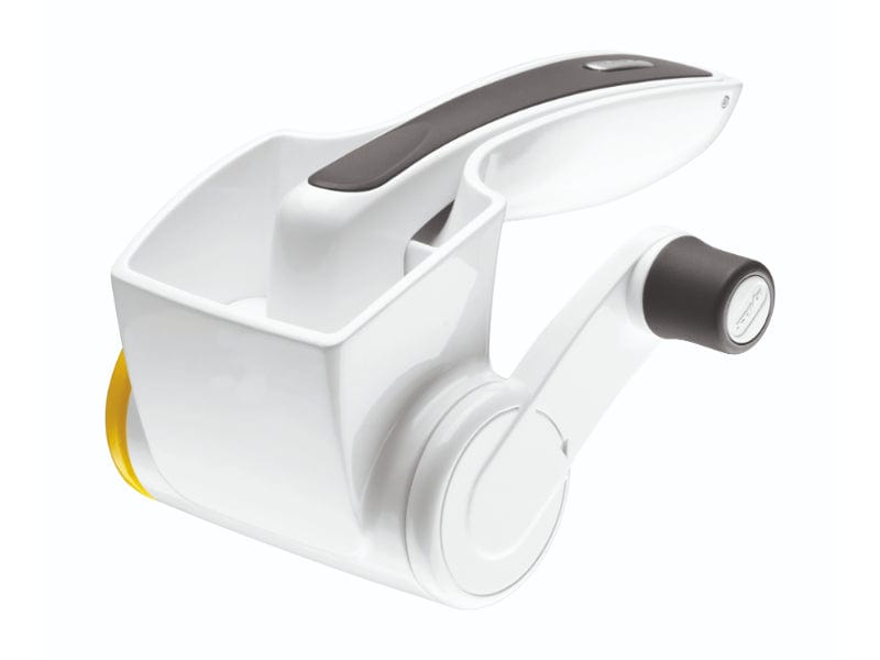 Zyliss Classic Rotary Handheld Cheese Grater, White