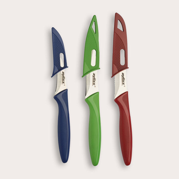 Zyliss 3 Piece Peeling and Paring Knife Value Set