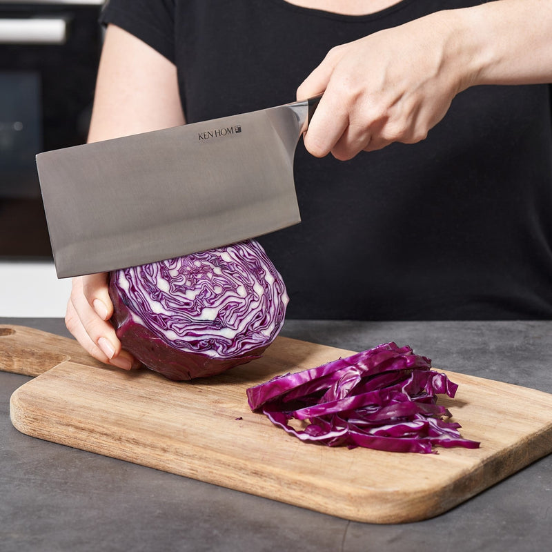 Ken Hom Stainless Steel Cleaver 10"