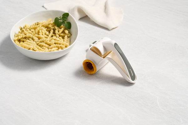 Zyliss Classic Rotary Handheld Cheese Grater, White