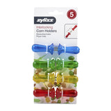 Zyliss Jewel Interlocking Corn Holders, Assorted Colors (4 Pairs)