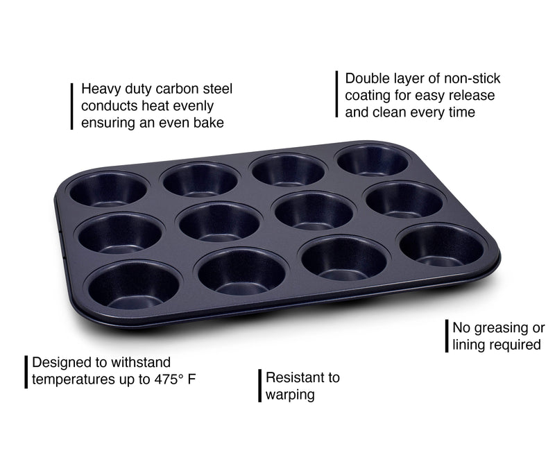 Zyliss Nonstick 12 Hole Muffin Pan